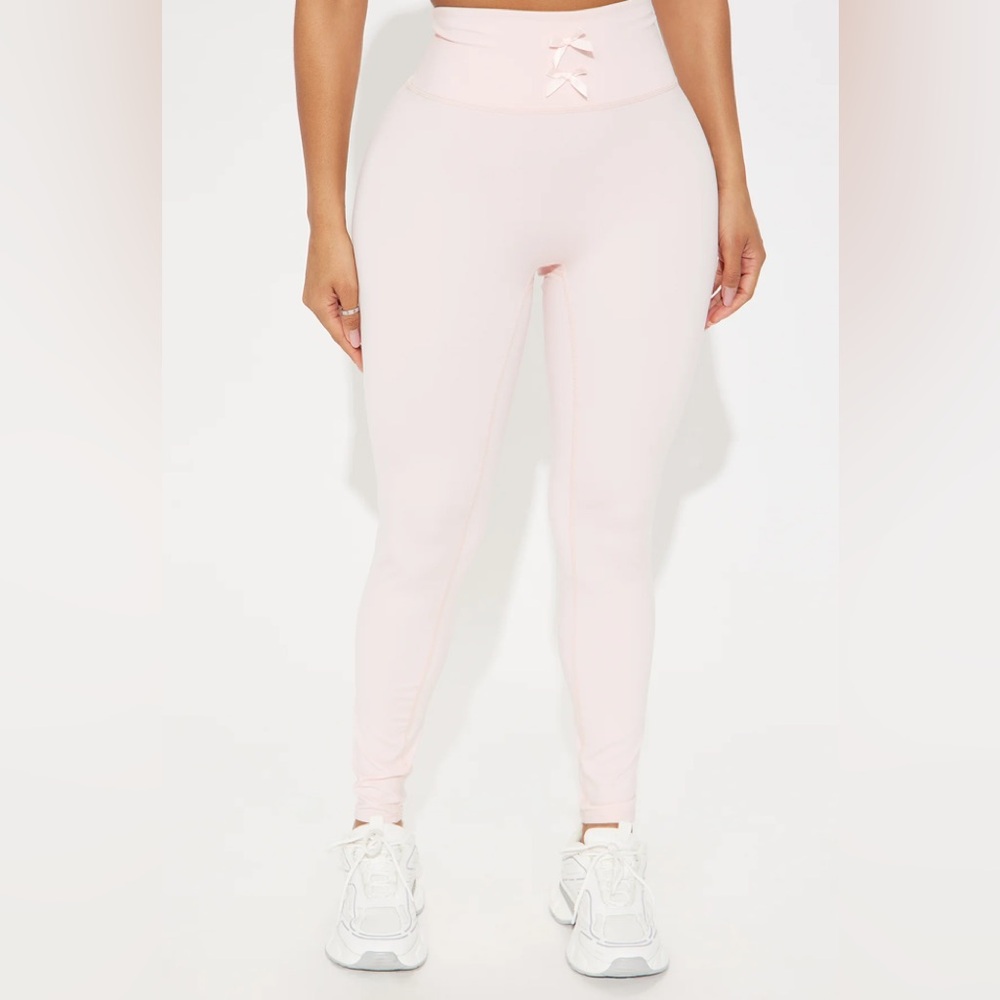 Fashion Nova Light Pink Leggings